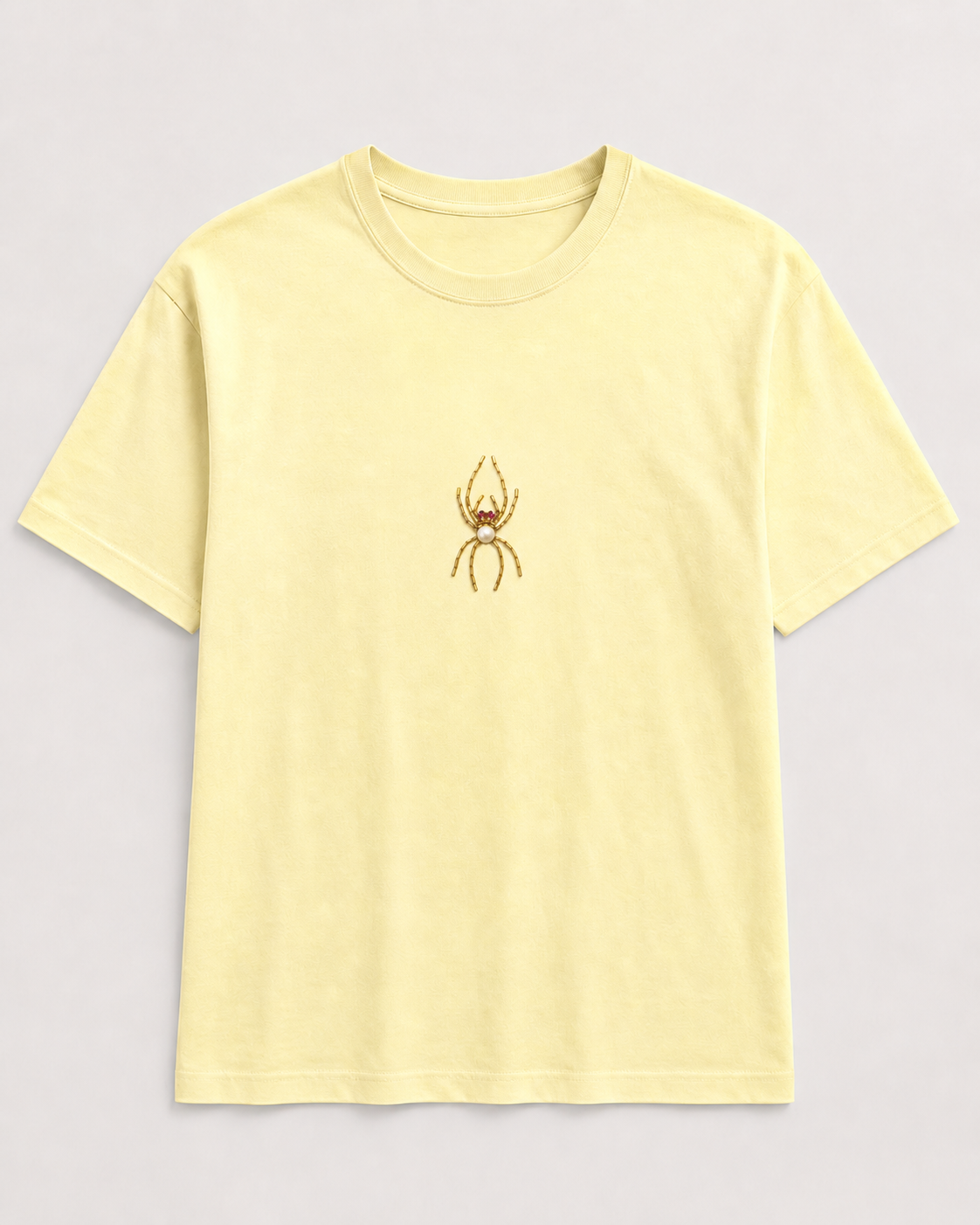 Arachne Pearl Cream Tee