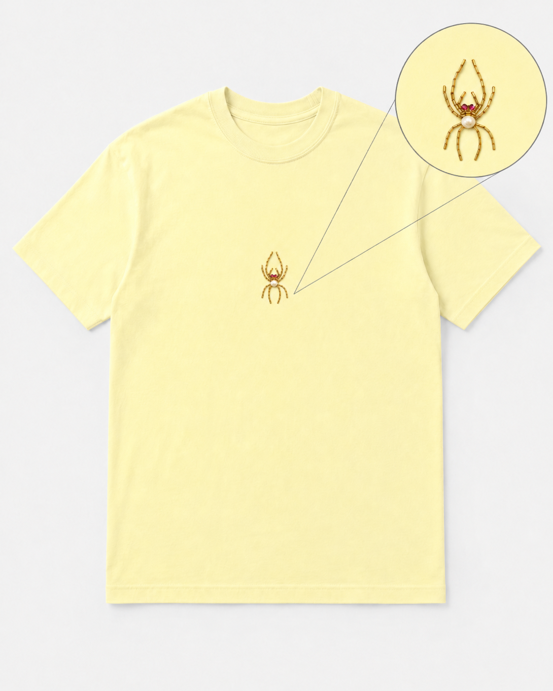 Arachne Pearl Cream Tee