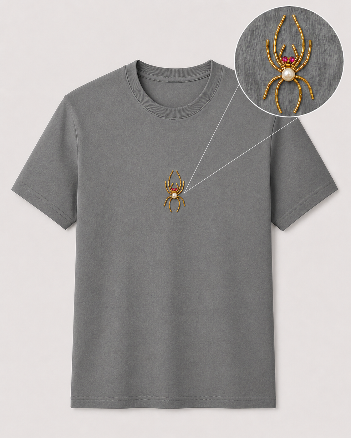 Arachne Pearl GreyTee