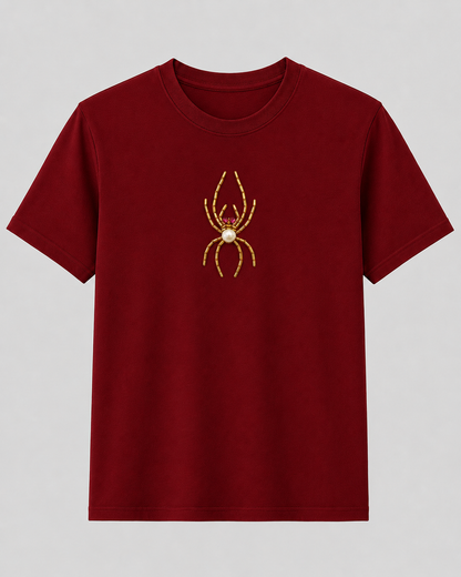 Arachne Pearl Maroon Tee