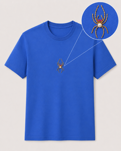 Arachne Pearl Royal blue Tee