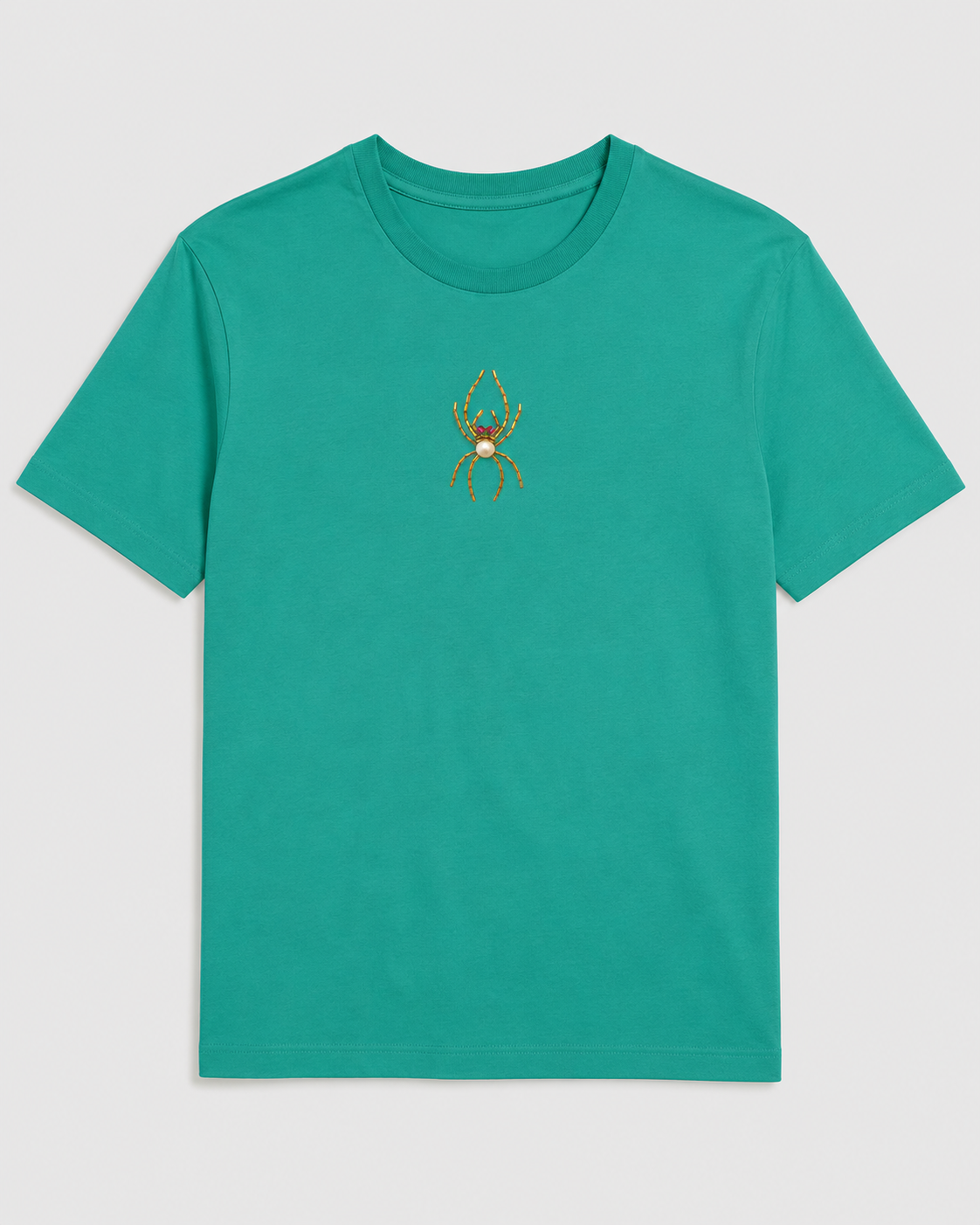 Arachne Pearl Teal Tee