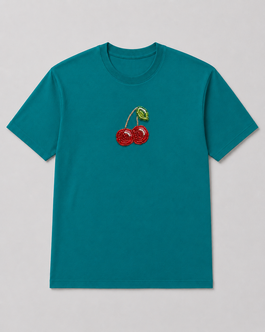 Cerise Pearl Teal Tee