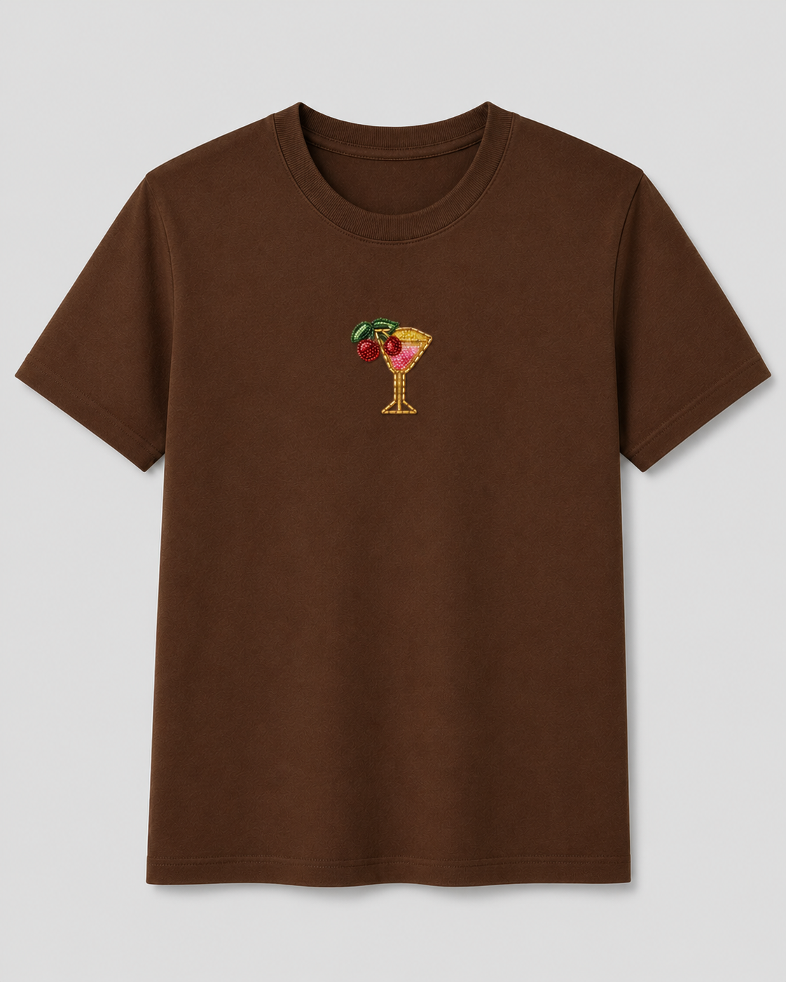 Cherry on Top Brown Tee