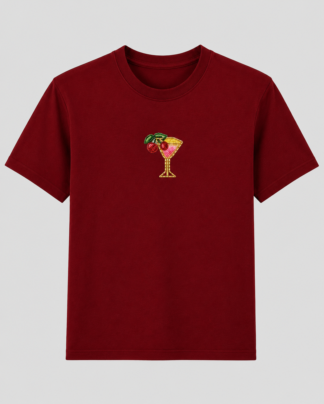 Cherry on Top Maroon Tee