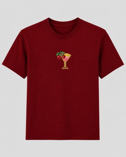 Cherry on Top Maroon Tee
