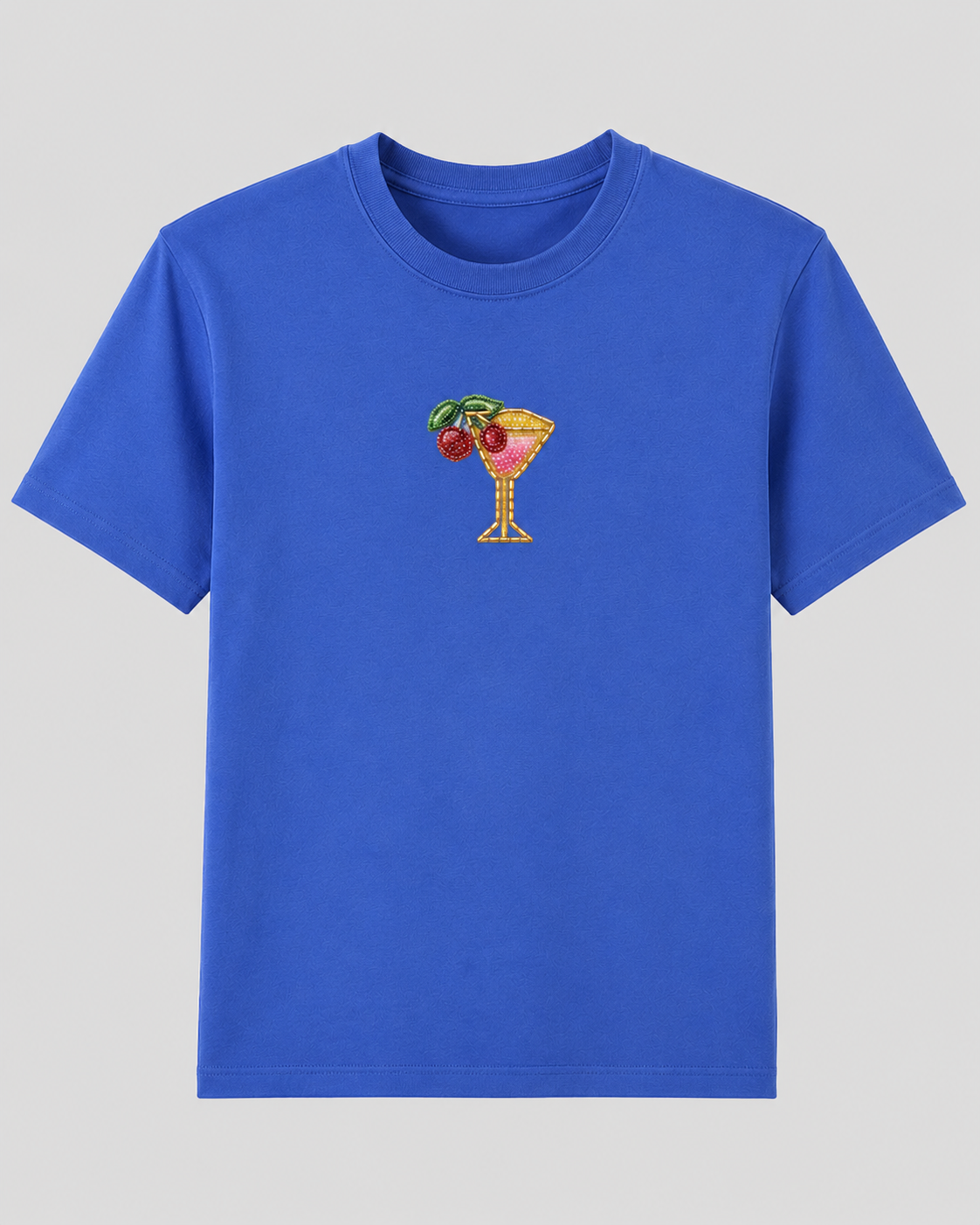 Cherry on Top Royal Blue Tee