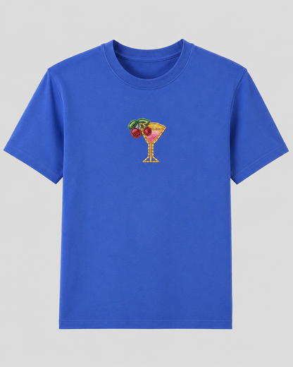 Cherry on Top Royal Blue Tee