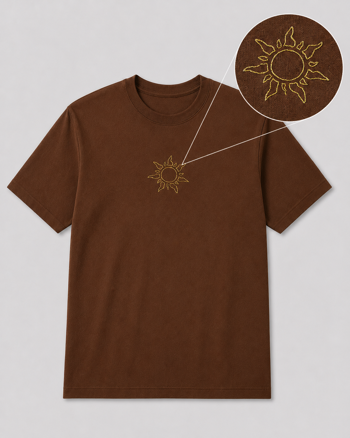 Embryo of Light Brown Tee