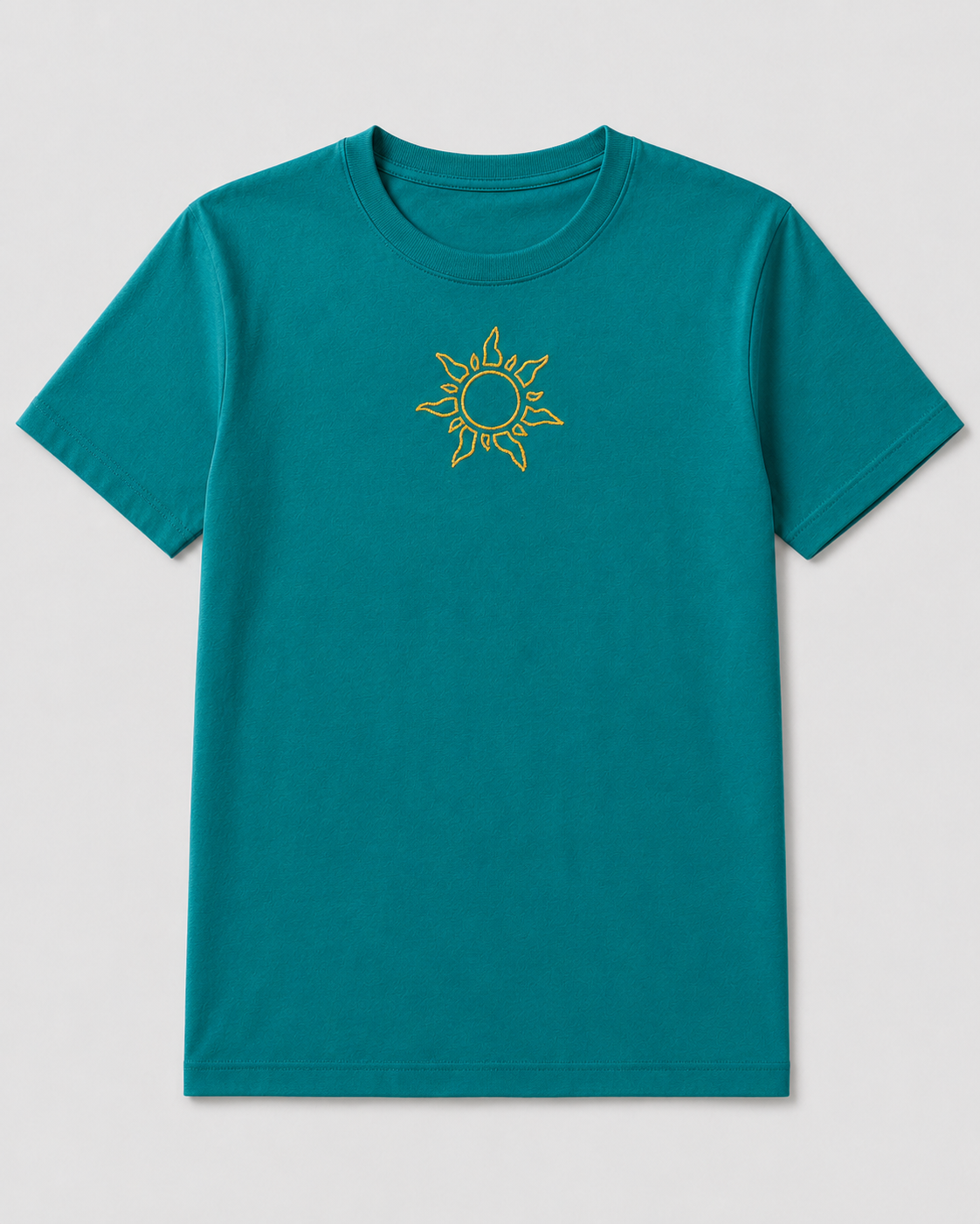 Embryo of Light Teal Tee