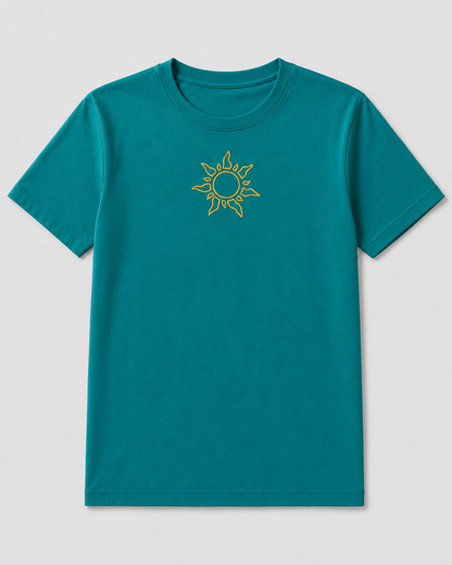 Embryo of Light Teal Tee