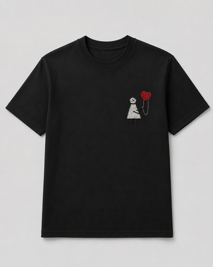 Hold My Heart Tee Black