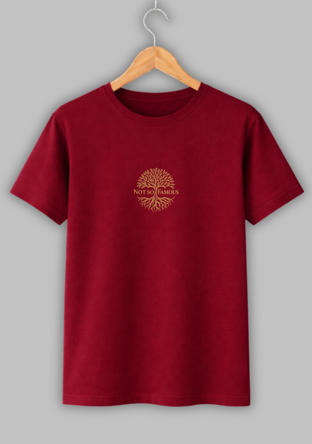 Signature Essential Tee – Maroon