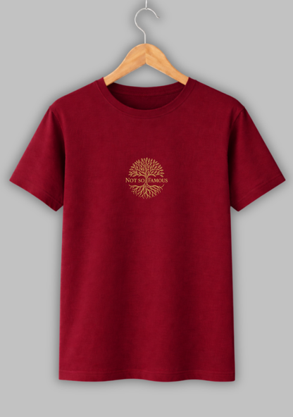 Signature Essential Tee – Maroon