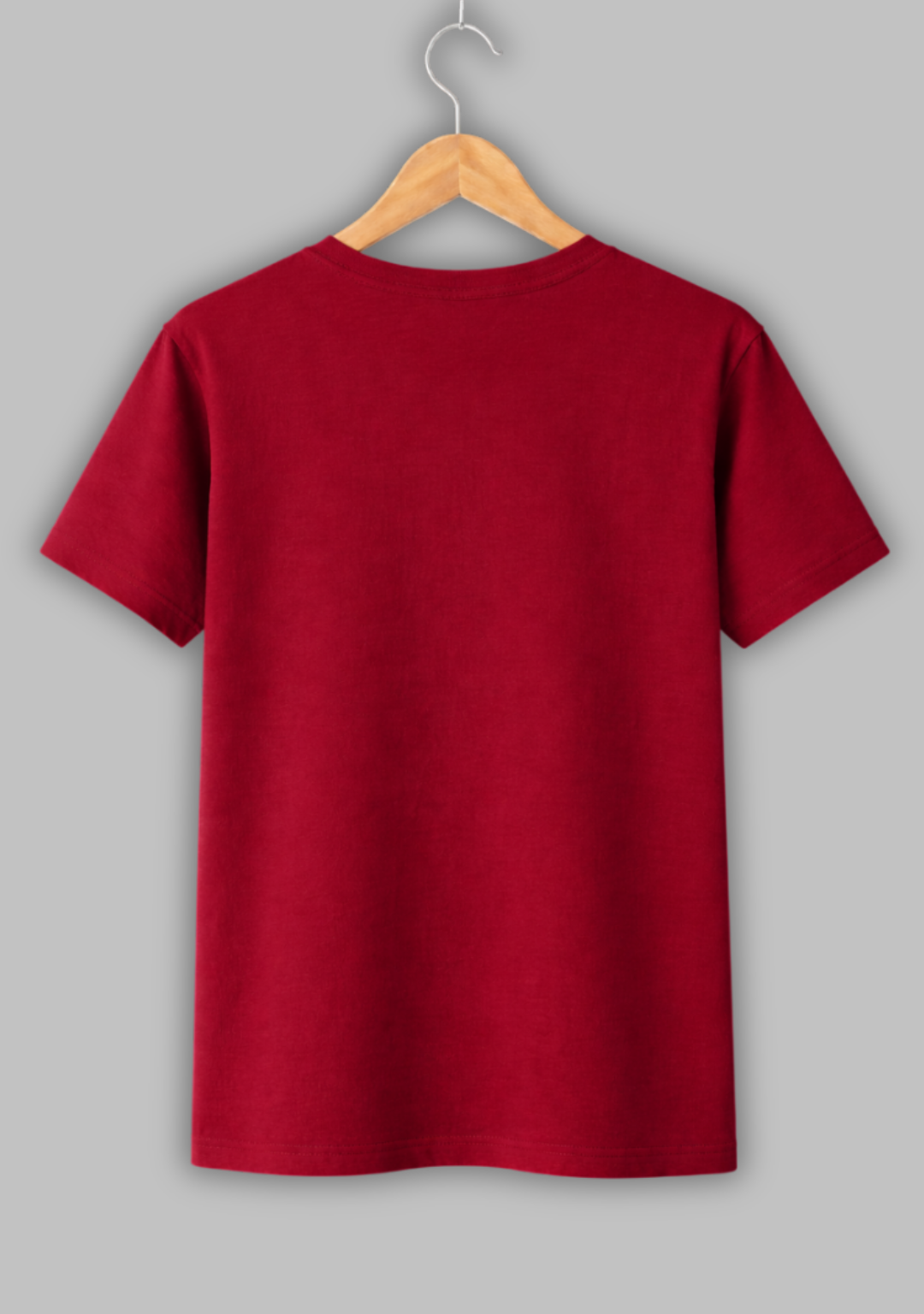 Signature Essential Tee – Maroon