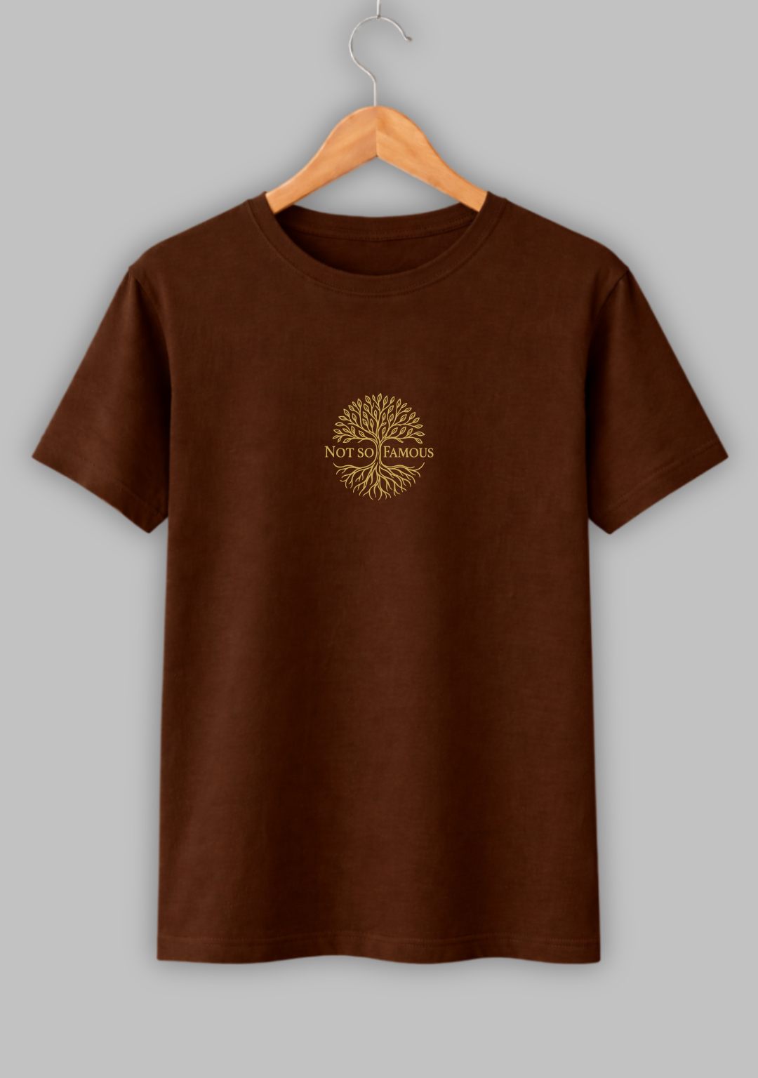 Signature Essential Tee – Brown